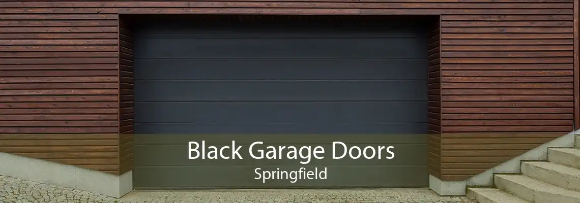Black Garage Doors Springfield