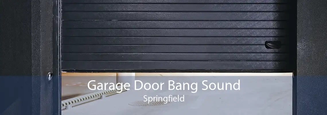 Garage Door Bang Sound Springfield