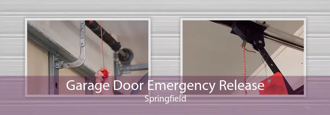 Garage Door Emergency Release Springfield