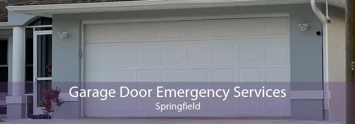 Garage Door Emergency Services Springfield