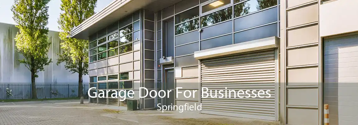 Garage Door For Businesses Springfield