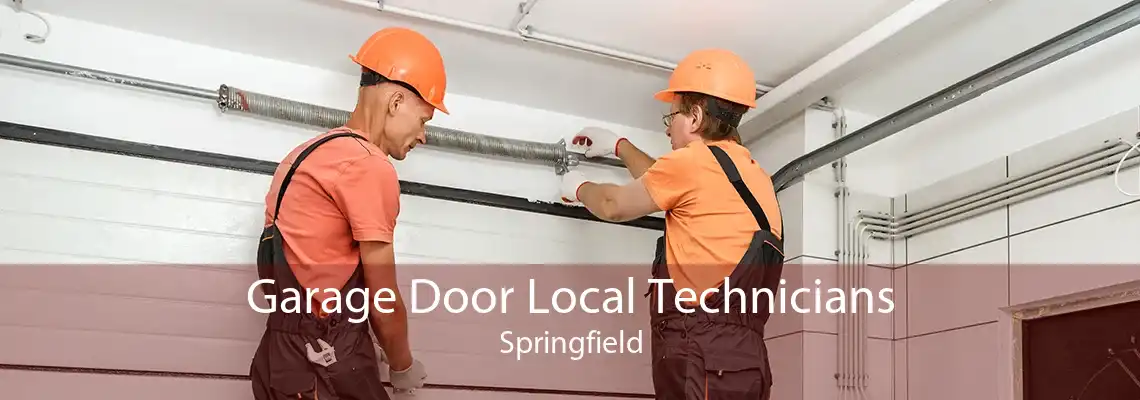 Garage Door Local Technicians Springfield