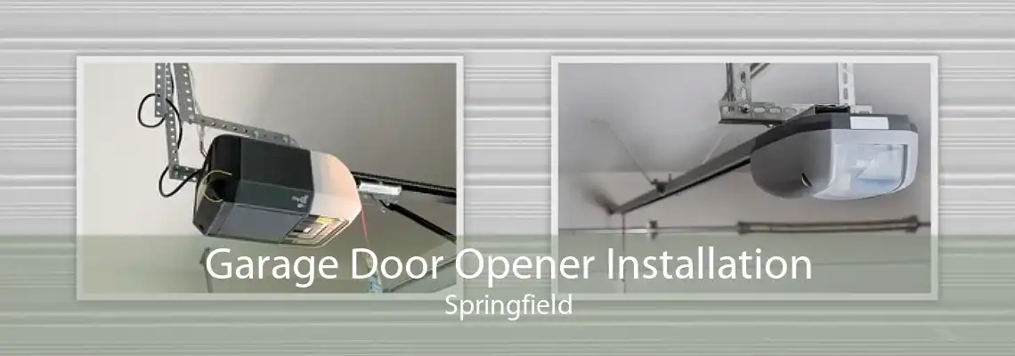 Garage Door Opener Installation Springfield