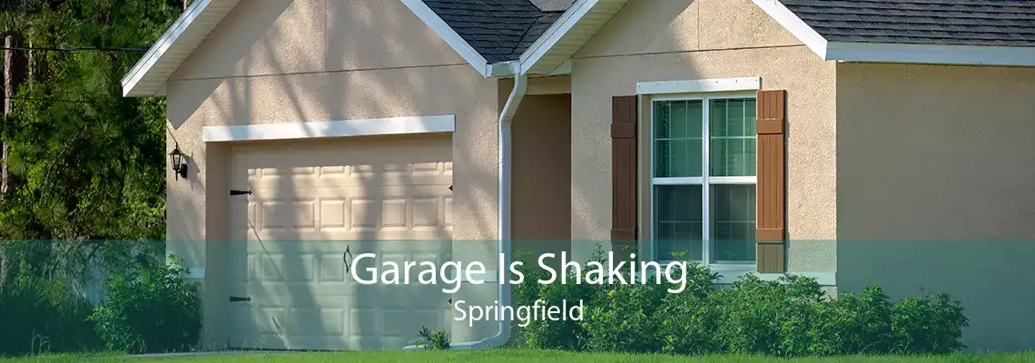 Garage Is Shaking Springfield