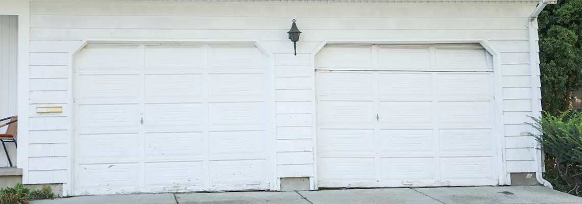Roller Garage Door Dropped Down Replacement in Springfield