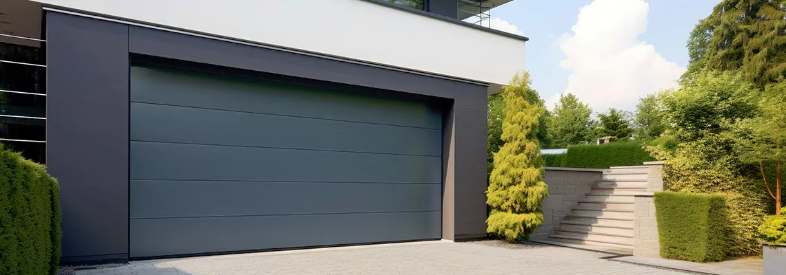 Haas Galvanized Steel Garage Door in Springfield, IL