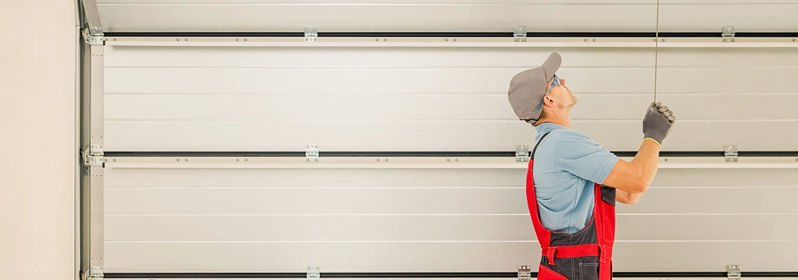 Aluminum Garage Door Installation in Springfield, Illinois