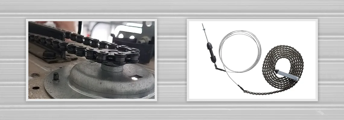 Noisy Garage Door Chain Repair in Springfield, Illinois