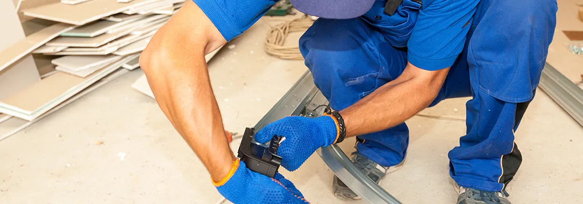Fix Vinyl Garage Door Loud Noise in Springfield, IL