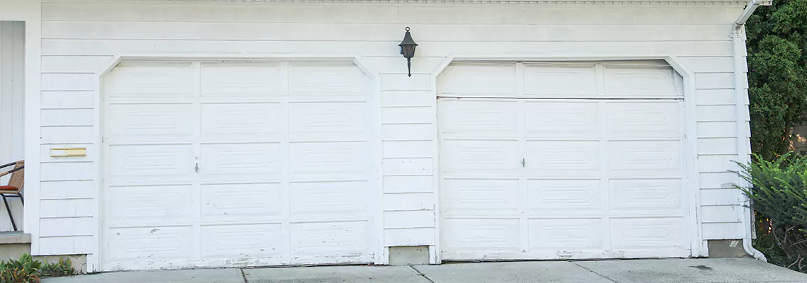 Roller Garage Door Dropped Down Replacement in Springfield, IL
