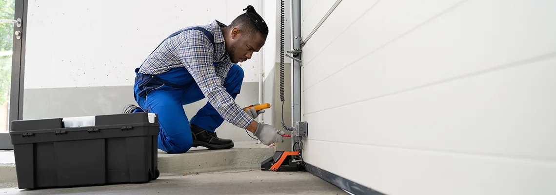 Garage Door Track Repair in Springfield, IL
