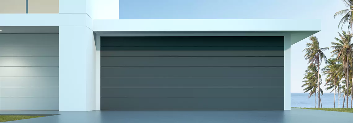 Insulated Modern Garage Doors in Springfield, Illinois