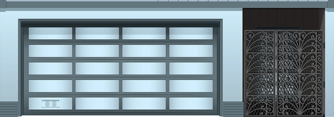 Aluminum Garage Doors Panels Replacement in Springfield, Illinois
